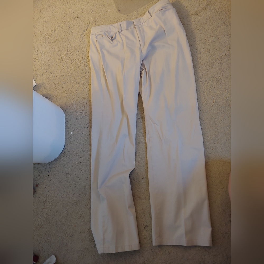 Gently worn khaki docker's pants, size 12